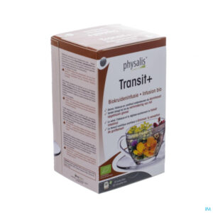 Packshot Physalis Transit + Infusie Bio Zakje 20x1,5g