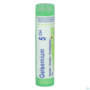 Packshot Gelsemium Sempervirens 5ch Gr 4g Boiron