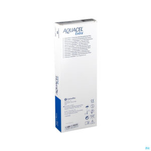 Packshot Aquacel Extra Verb Hydrofiber+versterk. 4x20cm 10