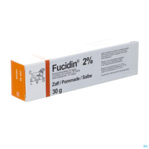 Packshot Fucidin 2 % Impexeco Ung Zalf 30g Pip