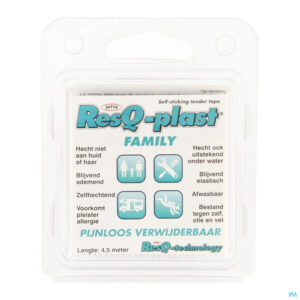 Packshot Resq-plast Family 4,5mx25mm Rood 1
