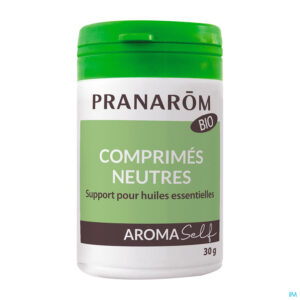 Productshot Tabletten Neutraal Bio 30 Pranarom
