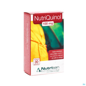 Packshot Nutriquinol 100mg Nf 30 Softgels  Nutrisan