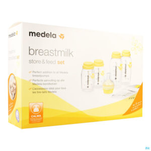 Packshot Medela Store & Feed Moedermelk