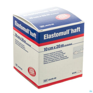 Packshot Elastomull Haft Latexvrij 10cmx20m 4547800