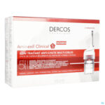 Packshot Vichy Dercos Aminexil Clinical 5 Women Amp 21x6ml