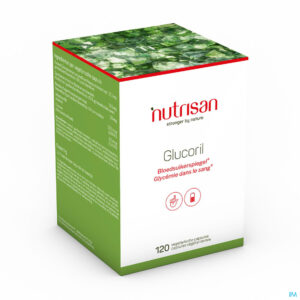 Packshot Glucoril  120 Caps Nutrisan