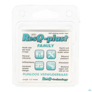 Packshot Resq-plast Family 4,5mx50mm Wit 1