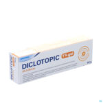 Packshot Diclotopic 1% Gel Tube 60 Gr