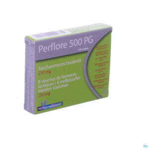 Packshot Perflore 500 Pg Pharmagenerix Caps 10