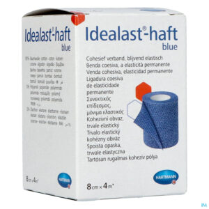 Packshot Idealast-haft Blauw 8cmx4m 1 P/s