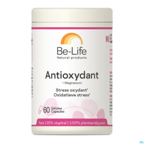 Packshot Antioxydant Be Life V-caps 60