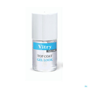 Productshot Vitry Top Coat Gel Look Nagels 10ml