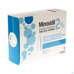 Packshot Minoxidil Biorga 2% Opl Cutaan Koffer Fl 3x60ml