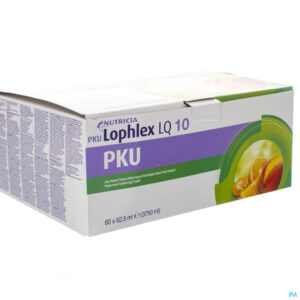 Packshot Pku Lophlex Lq 10 Juicy Tropical 60x62,5ml