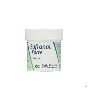 Packshot Safranal Forte V-caps 60 Deba