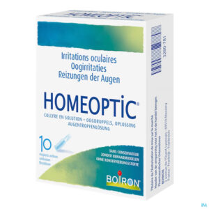 Packshot Homeoptic Unidosissen 10 X 0,4ml Boiron
