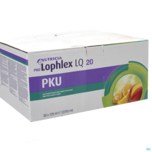 Packshot Pku Lophlex Lq 20 Juicy Tropical 30x125,0ml