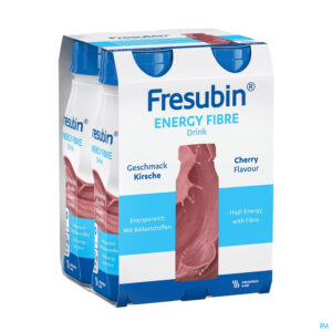 Packshot Fresubin Energy Fibre Drink 200ml Cerise/kers