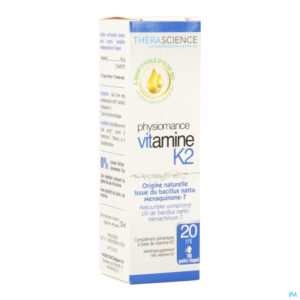 Packshot Vitamine K2 Fl 20ml Physiomance Phy291