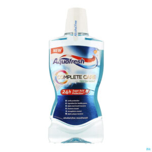 Packshot Aquafresh Complete Care Freshmint Mondwater 500ml