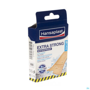 Packshot Hansaplast Extra Strong Waterproof Strips 16
