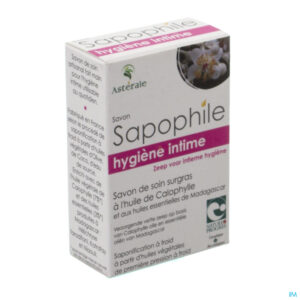Packshot Sapophile Zeep Intieme Hygiene 100g