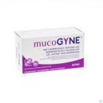 Packshot Mucogyne Intieme Gel N/hormonaal Unidose 8x5ml