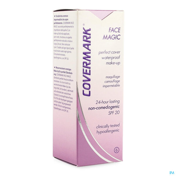 Packshot Covermark Face Magic N6 Lichtbruin 30ml