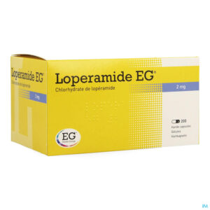 Packshot Loperamide EG Caps 200X2Mg