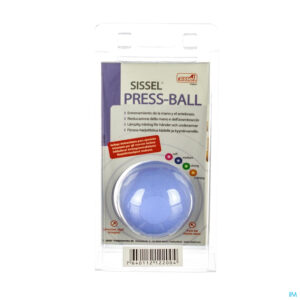Packshot Sissel Press Ball Medium Blauw