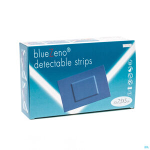 Packshot Bluezeno Detectable Strip Blue 7,5x5cm 50