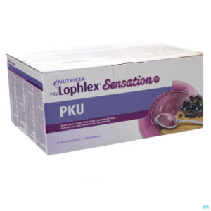Packshot Pku Lophlex Sensation 20 Juicy Bessen 36x109g