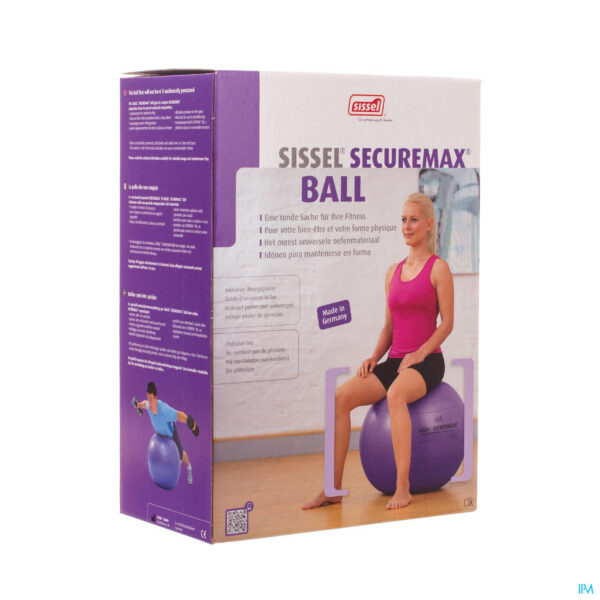 Packshot Sissel Ball Securemax Zitbal Diam.65cm Grijs