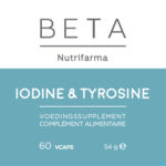 Packshot Beta Iodine & Tyrosine V-caps 60