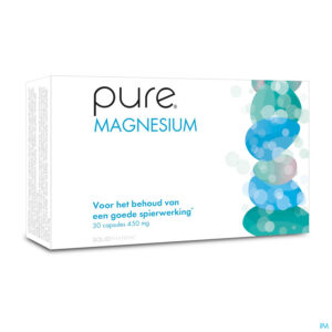 Packshot Pure Magnesium Caps 30