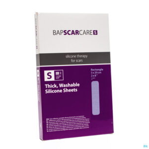 Packshot Bap Scar Care S Silicoonverb Adh 5x20cm 2 Stuks
