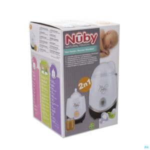 Packshot Nûby 2-in-1 flessenwarmer en sterilisator
