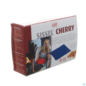 Packshot Sissel Cherry Kersenpitkussen 23x26cm Blauw