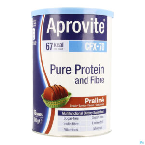 Packshot Aprovite Cfx70 Protein Praline Pdr 300g 15 Shakes