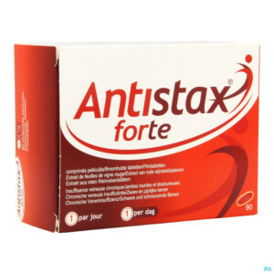 Packshot Antistax Forte Filmomhulde Tabl 90