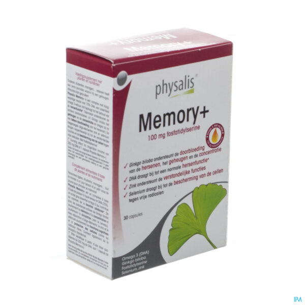 Packshot Physalis Memory+ Softcaps 30