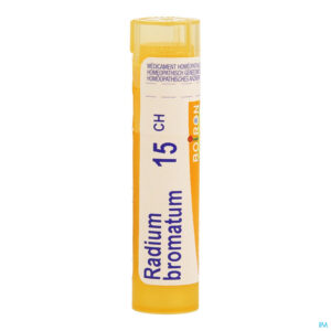 Packshot Radium Bromatum 15ch Gr 4g Boiron