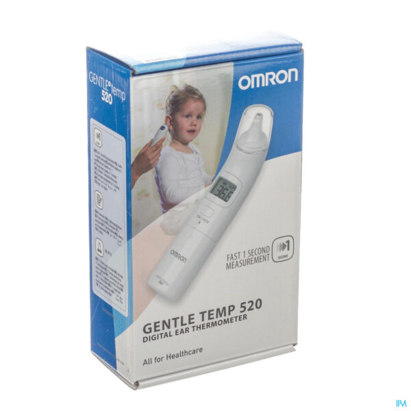 Packshot Omron Gentle Temp 520 Oorthermometer Digitaal