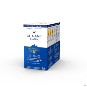 Packshot Minami Morepa Smart Fats Family Pack Nf Caps 2x60
