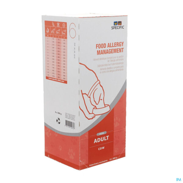 Packshot Specific Cdw Food Allergy Management 6x300g