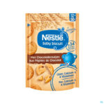 Packshot Nestle Biscuits Chocoladestukjes Zakje 150g