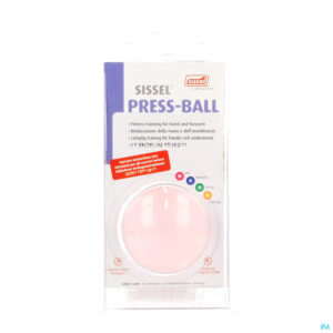 Packshot Sissel Press Ball Soft Roze