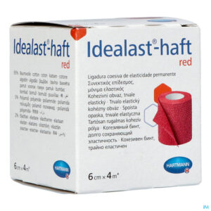 Packshot Idealast-haft Rood 6cmx4m 1 P/s