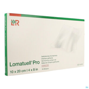 Packshot Lomatuell Pro Kompres Ster 10x20cm 10 30872